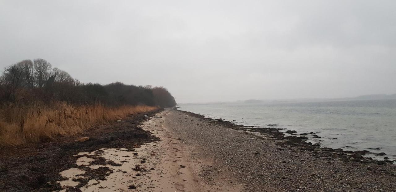 Gemuetliche Ferienunterkunft Direkt Am Meer Holnis Extérieur photo